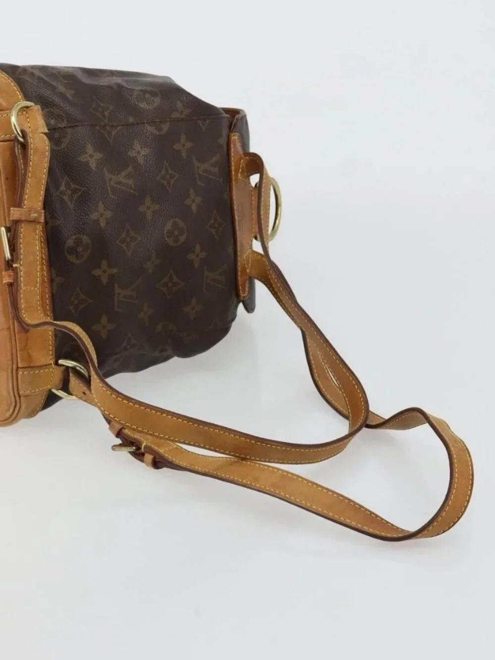 LOUIS VUITTON Monogram Montsouris PM Backpack M51137 LV Auth 185497
